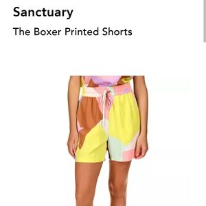 Sanctuary - Multi colored Shorts - sz XL